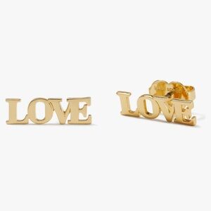 Kate Spade New York Women’s Gold Love Studs